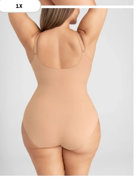 Honeylove Cami Bodysuit Sz 1X in Sand - Picture 2 of 10